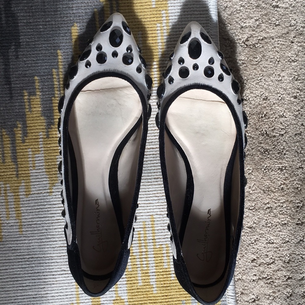 Guilhermina Suede blush flats
